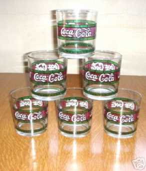 Foto: Verkauft 6 Glasn COCA COLA - LIBERTY