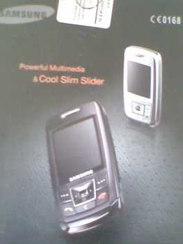 Foto: Verkauft Handy SAMSUNG - E 250