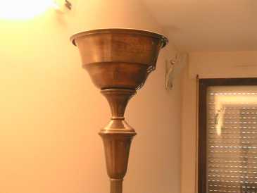 Foto: Verkauft Fußbodenlampe LAMPE  PIECE UNIQUE FAITE PAR UN ANTIQUAIRE