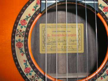 Foto: Verkauft Gitarre RICARDO SANCHIS EXTRA PALO SANTO INDIA - EXTRA PALO SANTO DE INDIA