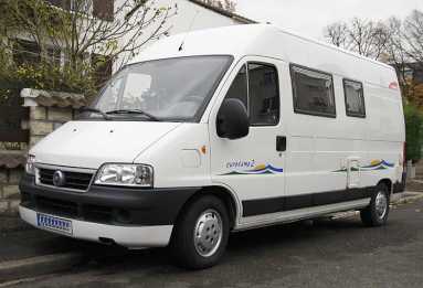 Foto: Verkauft Camping Reisebus / Kleinbus FIAT - TRIGANO EUROCAMP 2