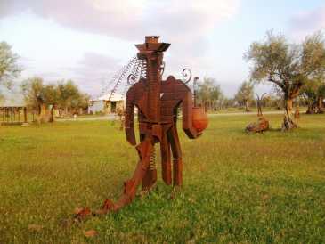 Foto: Verkauft Skulpture BUSH LADEN SAURIO - Zeitgenössisch
