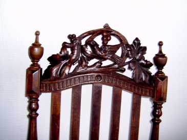 Foto: Verkauft Möbel 2 ANTIKE KLAPPSTUHLE - 1870 JHD.