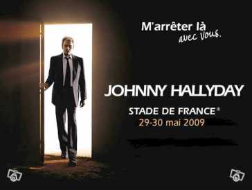 Foto: Verkauft Konzertscheine PLACES JOHNNY HALLYDAY - STADE DE FRANCE PARIS