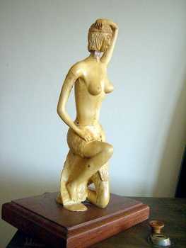 Foto: Verkauft Statue Holz - BAILARINA - Zeitgenössisch