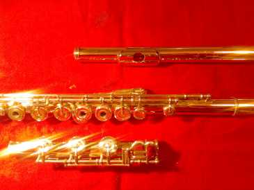 Foto: Verkauft Flöte PEARL FLUTE MAESTA GOLD WITH LAFIN HEADJOINT 18K