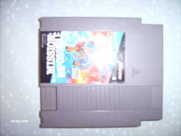 Foto: Verkauft Videospiel NINTENDO NES - MISSION IMPOSSIBLE