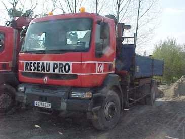 Foto: Verkauft Baustellenfahrzeug RENAULT - BENNE GRUE