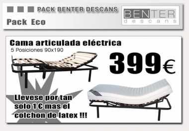 Foto: Verkauft Bett FABRICACION PROPIA - PACK ELECTRICO + COLCHON LATEX 100%
