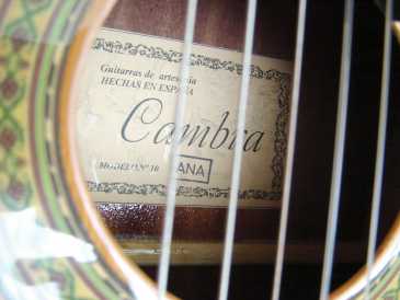 Foto: Verkauft Musikinstrument CAMBRA ANA - ESPANOLA, ARTESANAL, PUENTE DE MADERA, ...