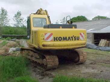 Foto: Verkauft Baustellenfahrzeug KOMATSU - PC160LC6