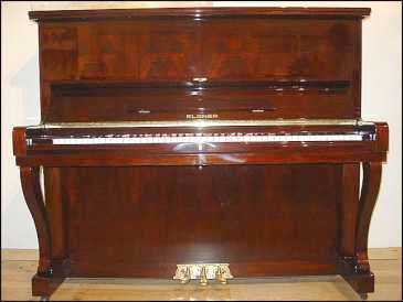 Foto: Verkauft Gerades Klavier ELSNER - ELSNER (BLACK COLOR)