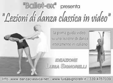 Foto: Verkauft DVD Erzieherisch - Tanz und Musik - LEZIONI DI DANZA CLASSICA IN VIDEO - LUISA SIGNORELLI